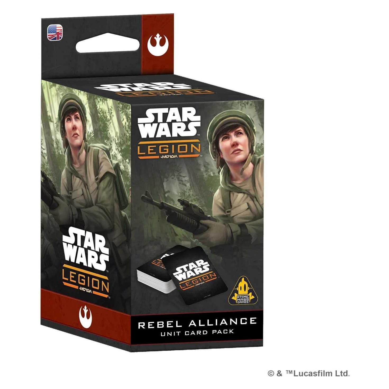 Asmodee Star Wars: Legion - Rebellion Card Pack (Booster Pack) (AMGSWQ05)