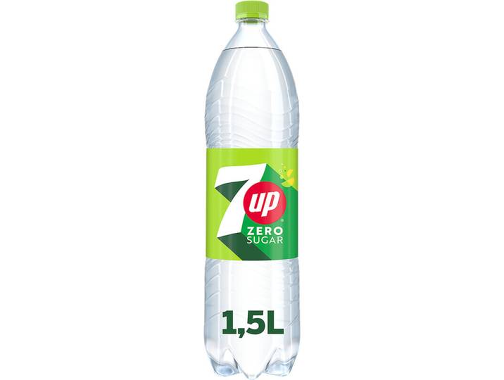 7UP citroen- en limoenfrisdrank zonder suiker - 1,5 l