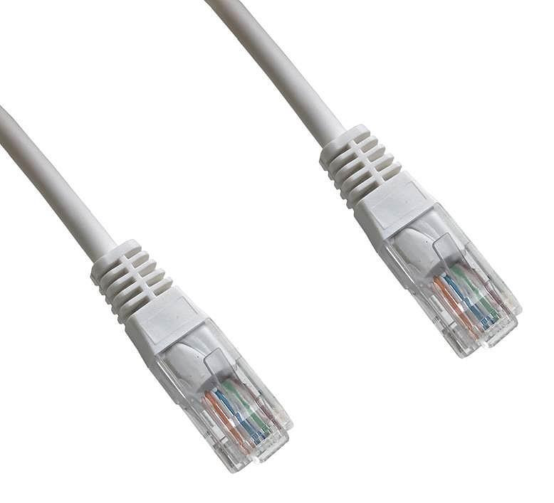 Datacom patchkabel UTP cat5e, 5 meter, wit