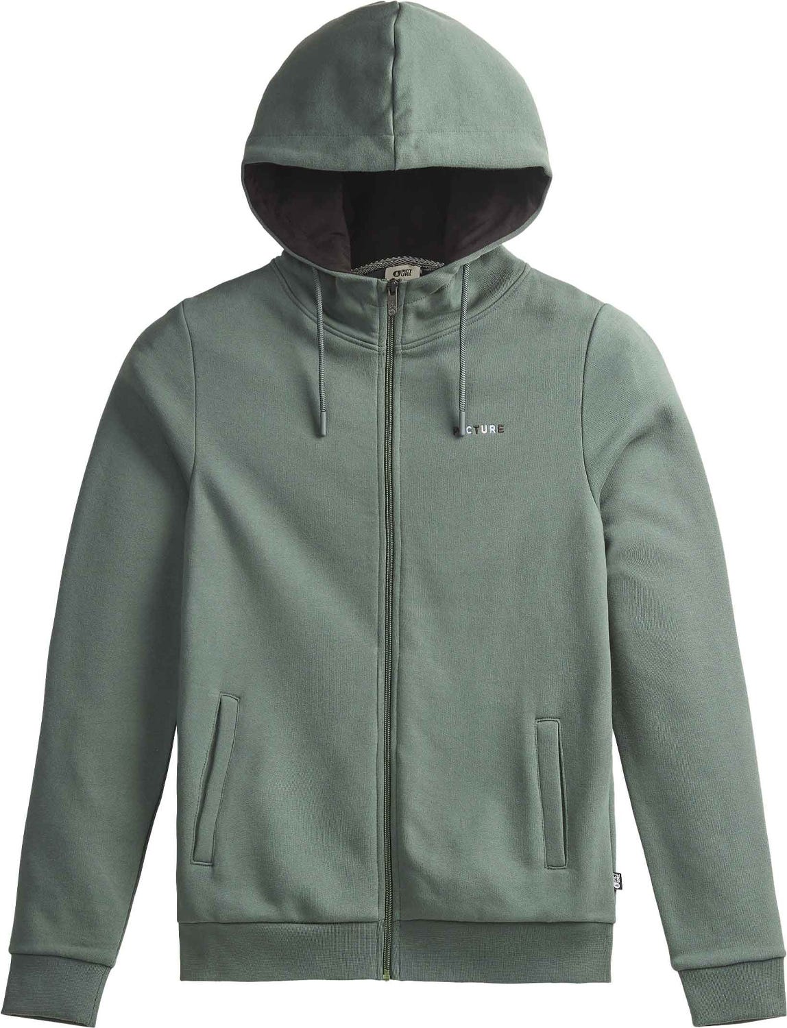 PICTURE BASEMENT ZIP HOODIE W  - CONCRETE GREY - Woman