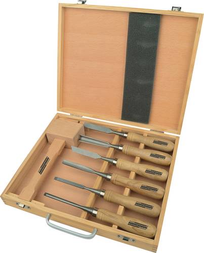 Brüder Mannesmann Schnitzwerkzeugsatz, 7-teilig | M66107