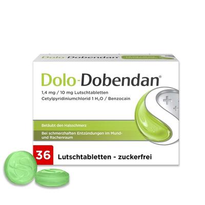 Dolo-Dobendan 1,4 mg/10 mg Lutschtabletten 36 St