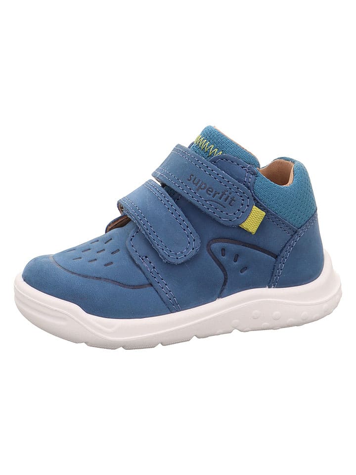 superfit Leder-Sneakers "Whaley" in Blau - 23