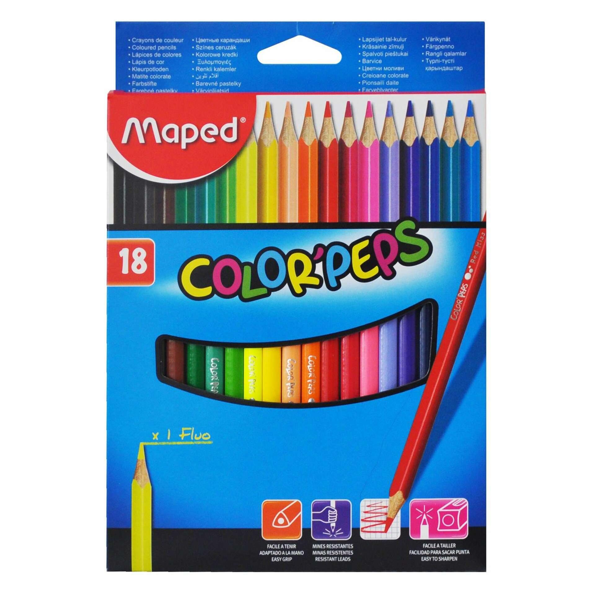 Maped Farbstifte Color Peps 18er (18x) (330012)