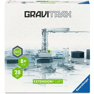 Ravensburger Murmelbahn-Erweiterung GraviTrax Extension Lift, ab 8 Jahre, mit Lift, Höhensteine, Schienen und 7 Kugeln