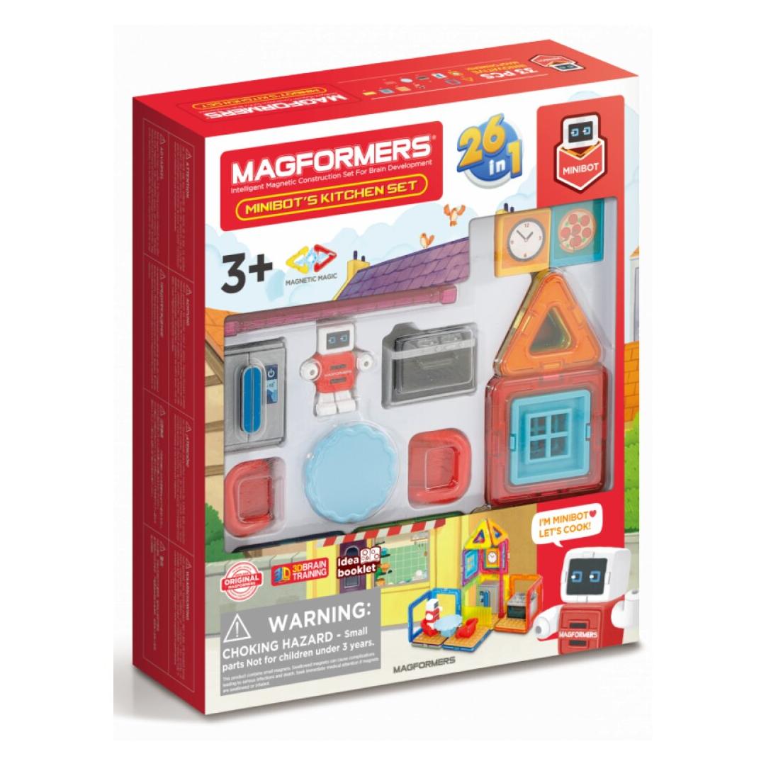 Magformers MINI Roboter in der Küche 33 Stück (705010)
