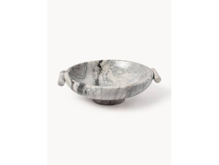 Coupe décorative en marbre Fossil