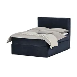 Boxi Boxspringbett  Boxi ¦ blau ¦ Maße (cm): B: 140 H: 125