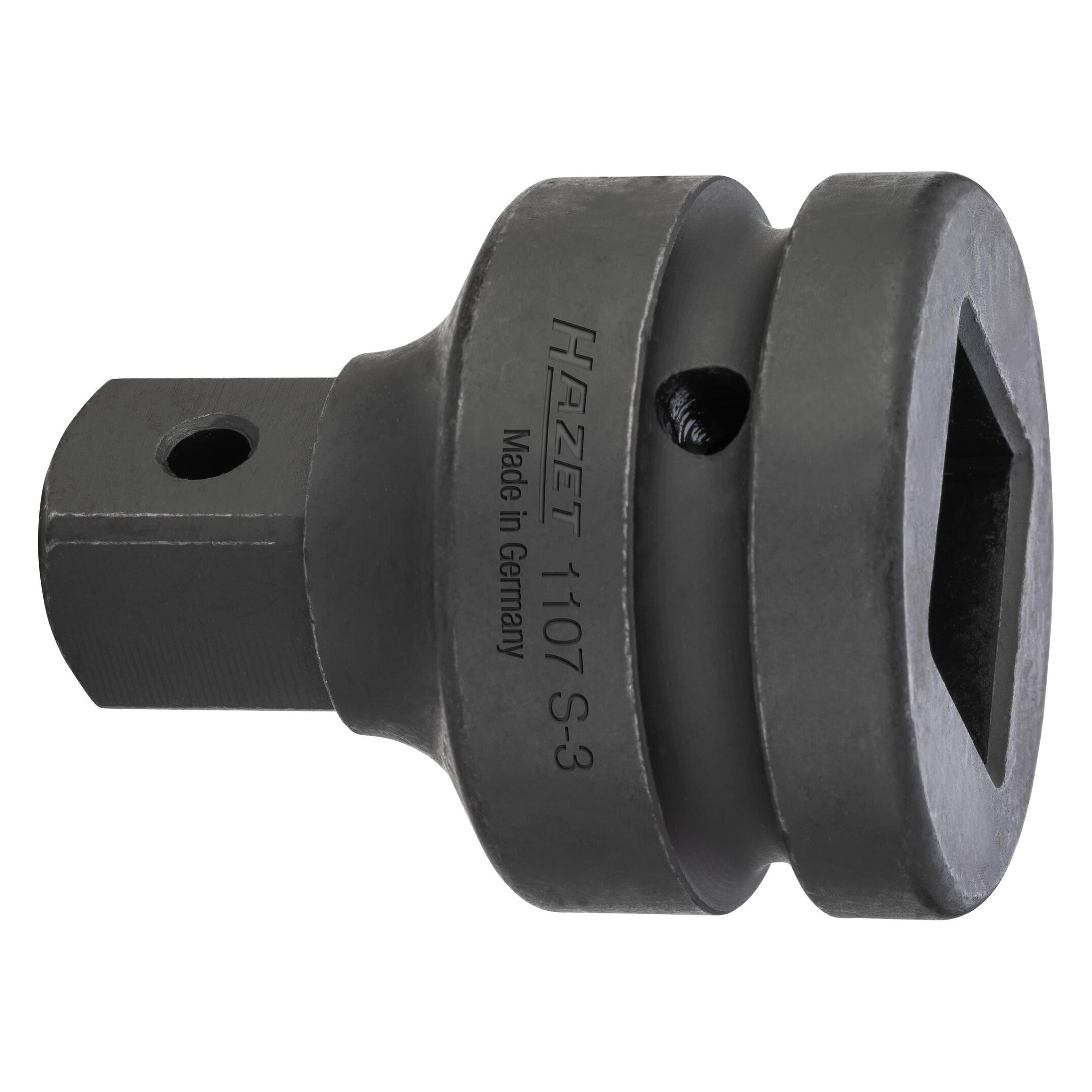 Hazet Reduzierstück 1107S Vierkant25 mm (1 Zoll) Vierkant 20 mm (3/4 Zoll) (20 mm, 25 mm) (1107S)