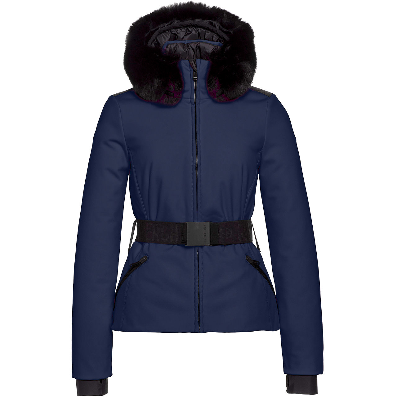 Goldbergh Damen Skijacke HIDA FAUX BORDER french blue - 42
