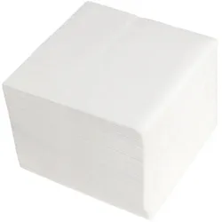 DayBays 4000 Stk. Servietten Premium 33x33 cm Reine Zellulose 2-lagig 1/4 Falz Weiß