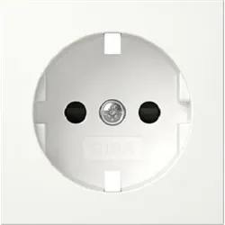Gira Abdeckung SCHUKO-Steckdose SH System 55 Reinweiß 492103