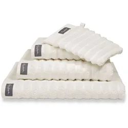 Vandyck Frottierserie Home Wave cream tan Handtuch 60x110 cm