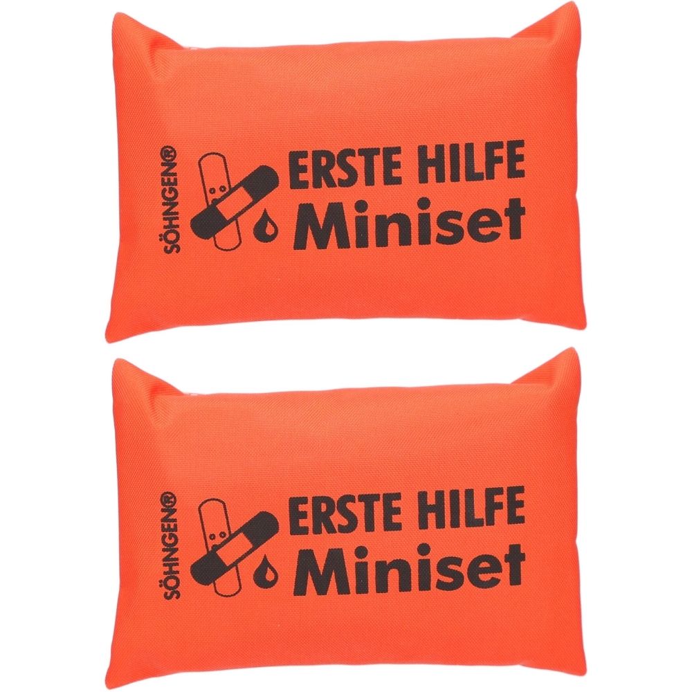 Erste Hilfe Tasche Schulranzen orange 2x 2x1 St