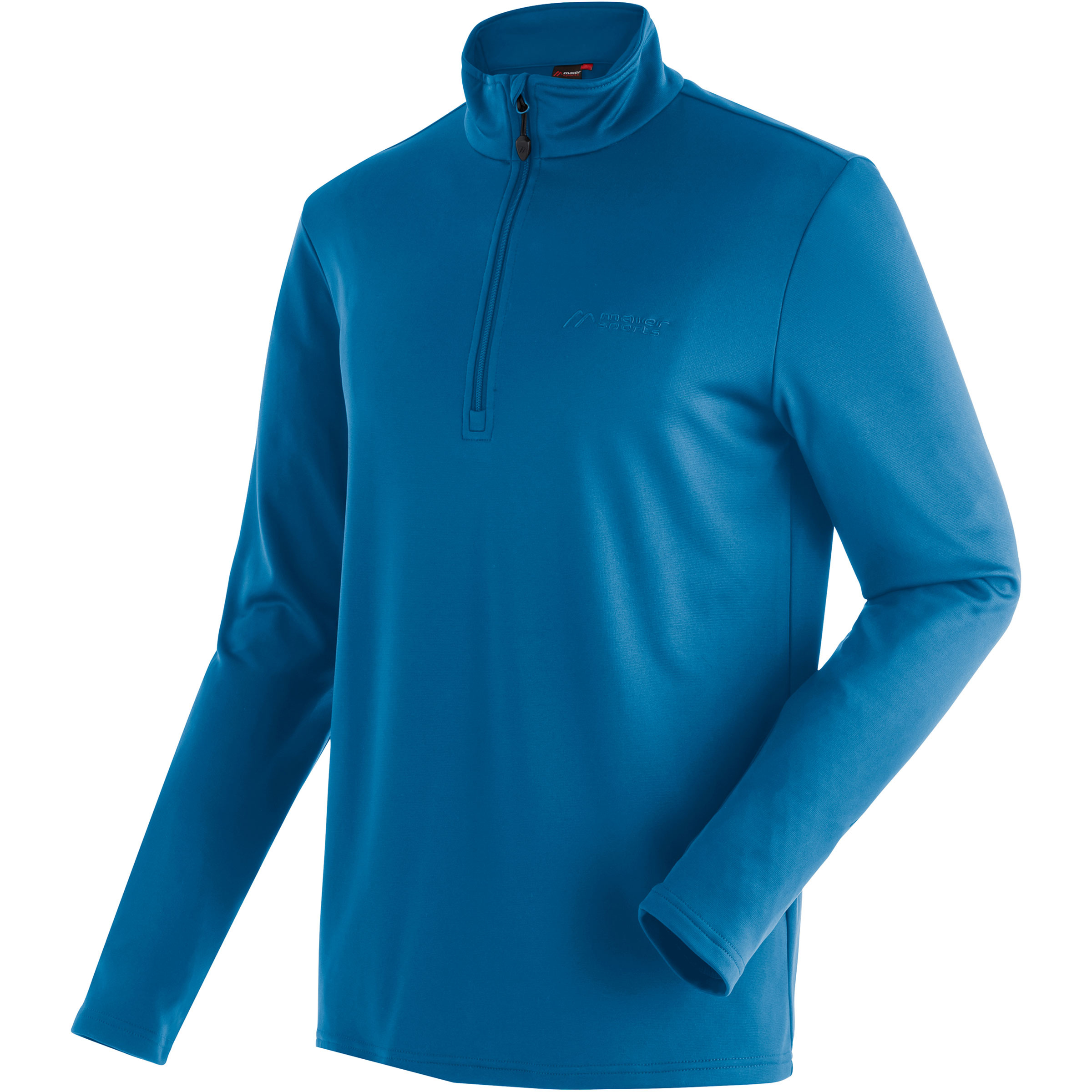 Maier Sports Felix Herren Longsleeves blau Größe 6XL Skifahren