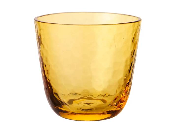 Broste Copenhagen Tumbler Hammered 15 cl Ambre