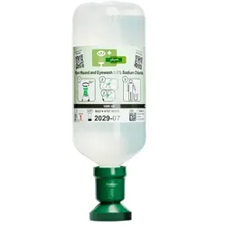 Augenspülung Plum 1000 ml Spüllösung für Augen, Haut, Wunden handliche Flasche, auch für den mobilen Einsatz geeignet