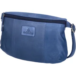The Skandinavian Brand Leder Crossbody Bag - Blue