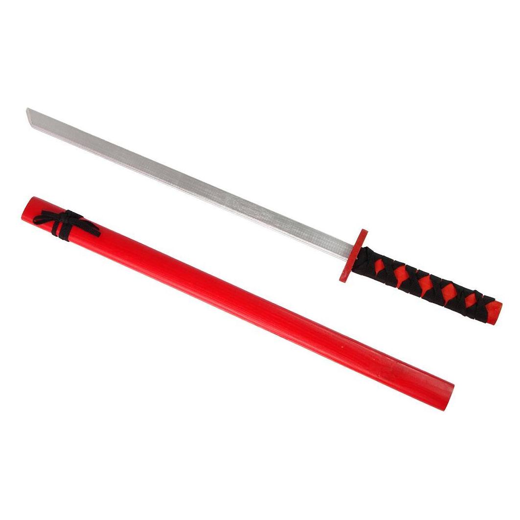 Lean Toys Rotes Holzschwert, 73 cm (LEA14994-uniw)