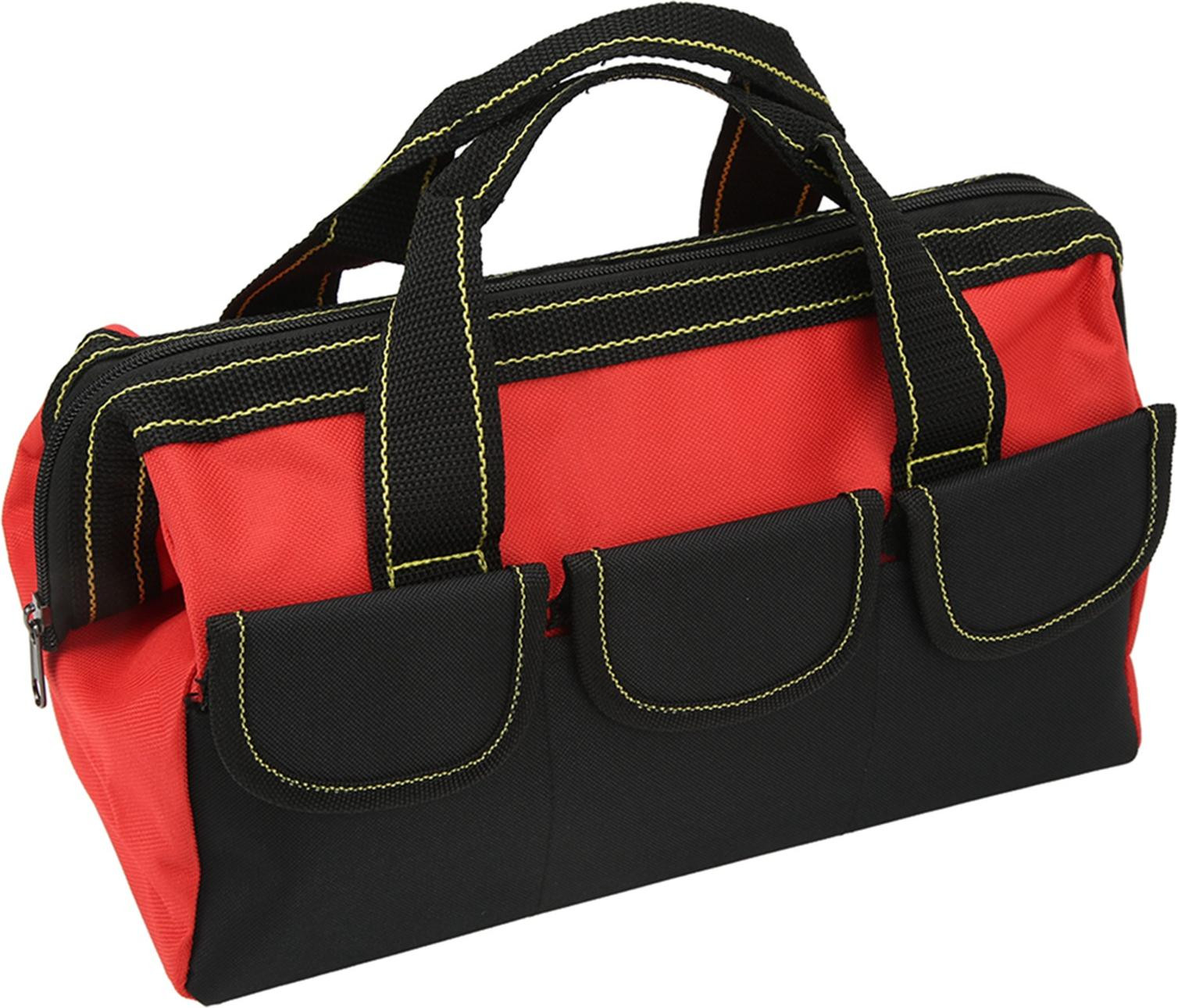 Cocosity Multifunctionele Waterdichte Gereedschapstas van Oxford-stof, 13 inch, Rood