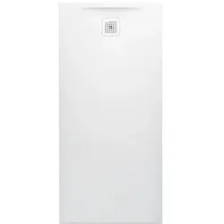 LAUFEN Pro Duschwanne H2139550000001 Marbond Ablauf kurze Seite weiss