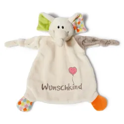 NICI Schmusetuch Elefant Wunschkind 25x25cm