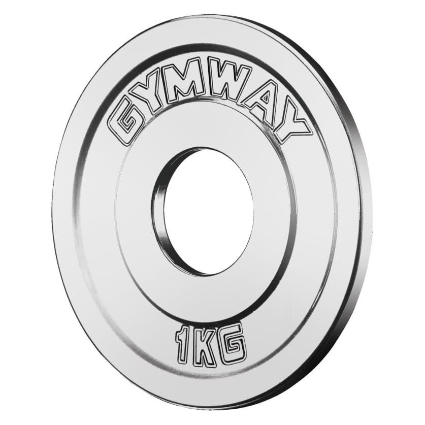 Gymway Hantelscheibe FRICTION GRIP, 1 kg (1.0.K)