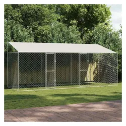 vidaXL Hundebox (Hundezwinger), Hundehütte