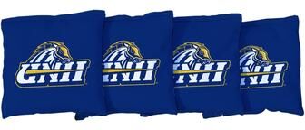 Skip's Garage New Haven Chargers Cornhole Bags Blue