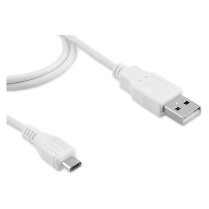 Hamlet 30 cm USB Typ A Stecker auf Micro USB Typ B Stecker Kabel (0.30 m, USB 2.0) (XUMICROC030)