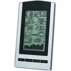 TFA Gaia, Wetterstation, Schwarz, Silber