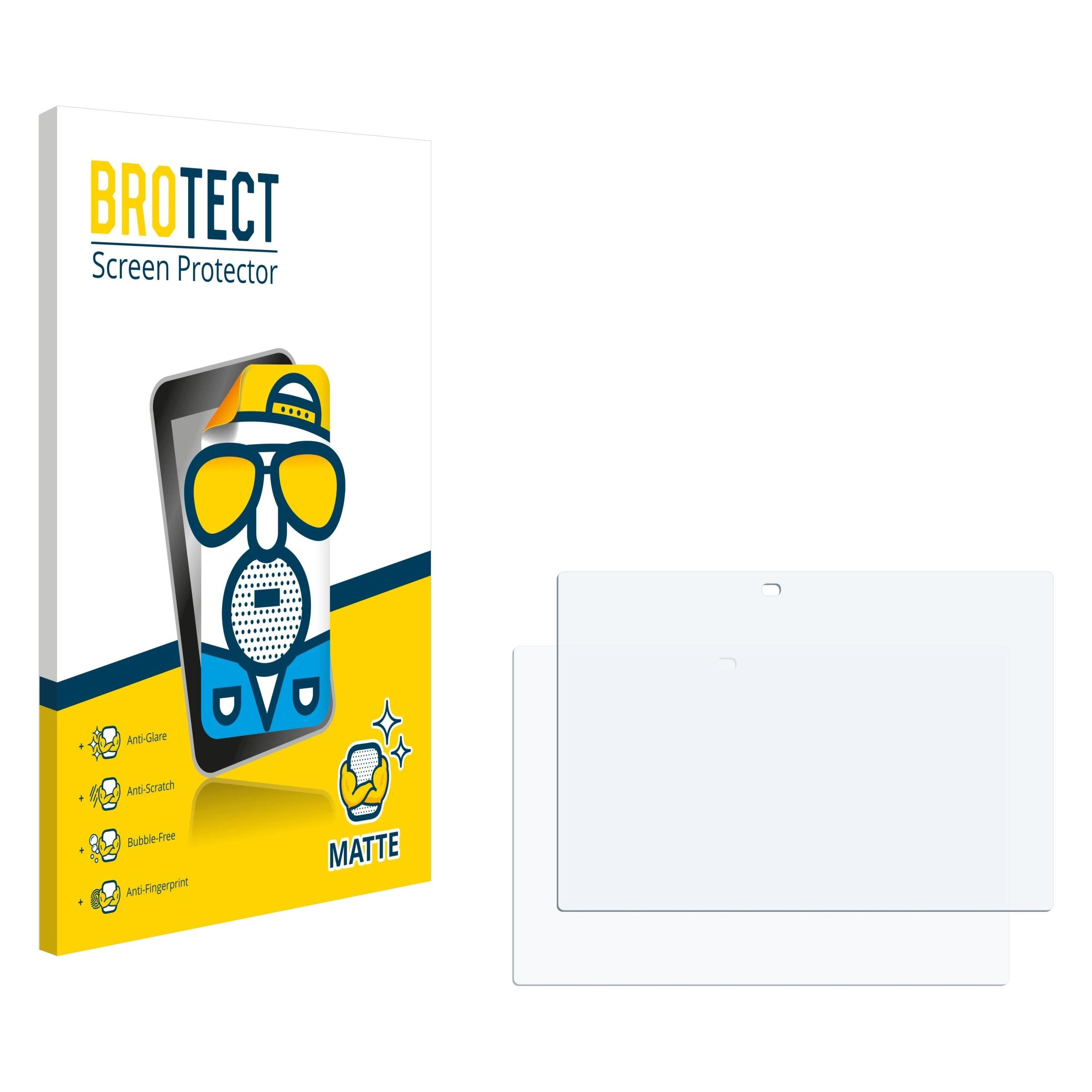 Brotect Entspiegelungs-Schutzfolie Displayschutz Matt (2 Stk., Lenovo Tab 2) (1929769)