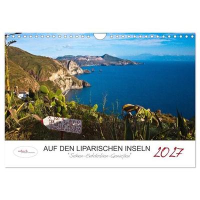 Auf den Liparischen Inseln (Wandkalender 2027 DIN A4 quer), CALVENDO Monatskalender