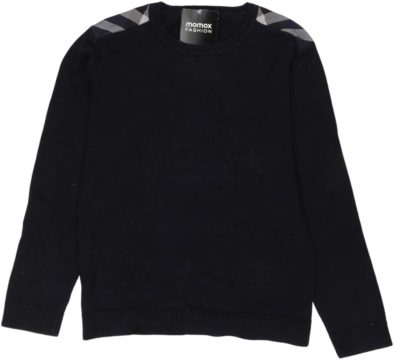 Burberry Jungen Pullover, Marineblau, Gr. EU 122, Baumwolle / Wolle - Second Hand