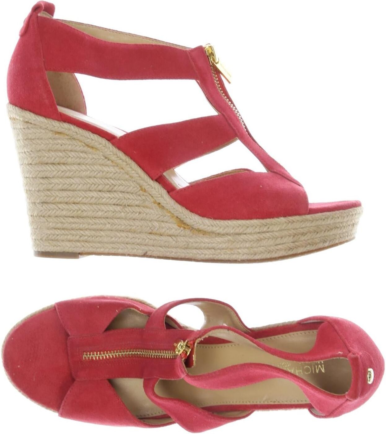 Michael Michael Kors Damen Sandalen, Pink, Gr. EU 40.5, Leder - Second Hand