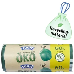 swirl® Müllbeutel 60,0 l grün