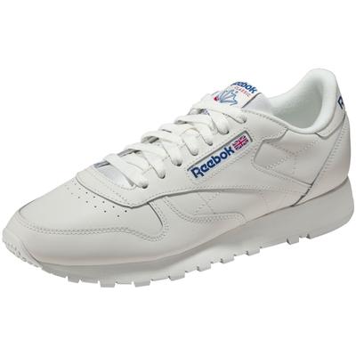 Sneaker REEBOK CLASSIC "Classic Leather", Damen, Gr. 42,5, weiß, Synthetik, Schuhe Sneaker