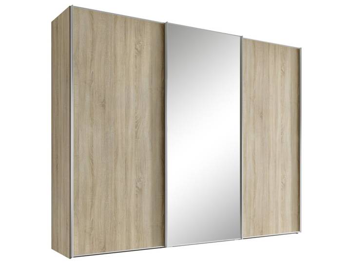 Moderano Schwebetürenschrank SYSTEM ONE, Eiche sägerau/sonoma, Holznachbildung