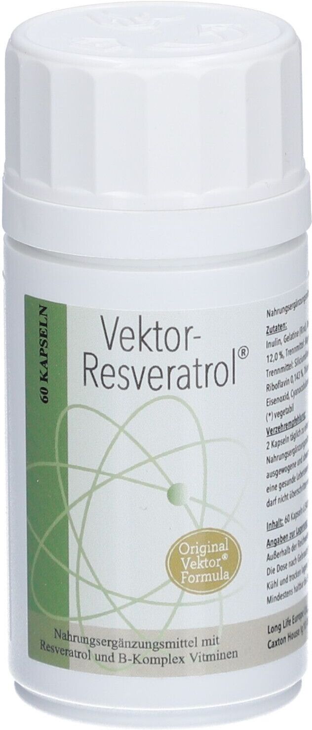 Vektor-Resveratrol Vektor Resveratrol Kapseln 60 St