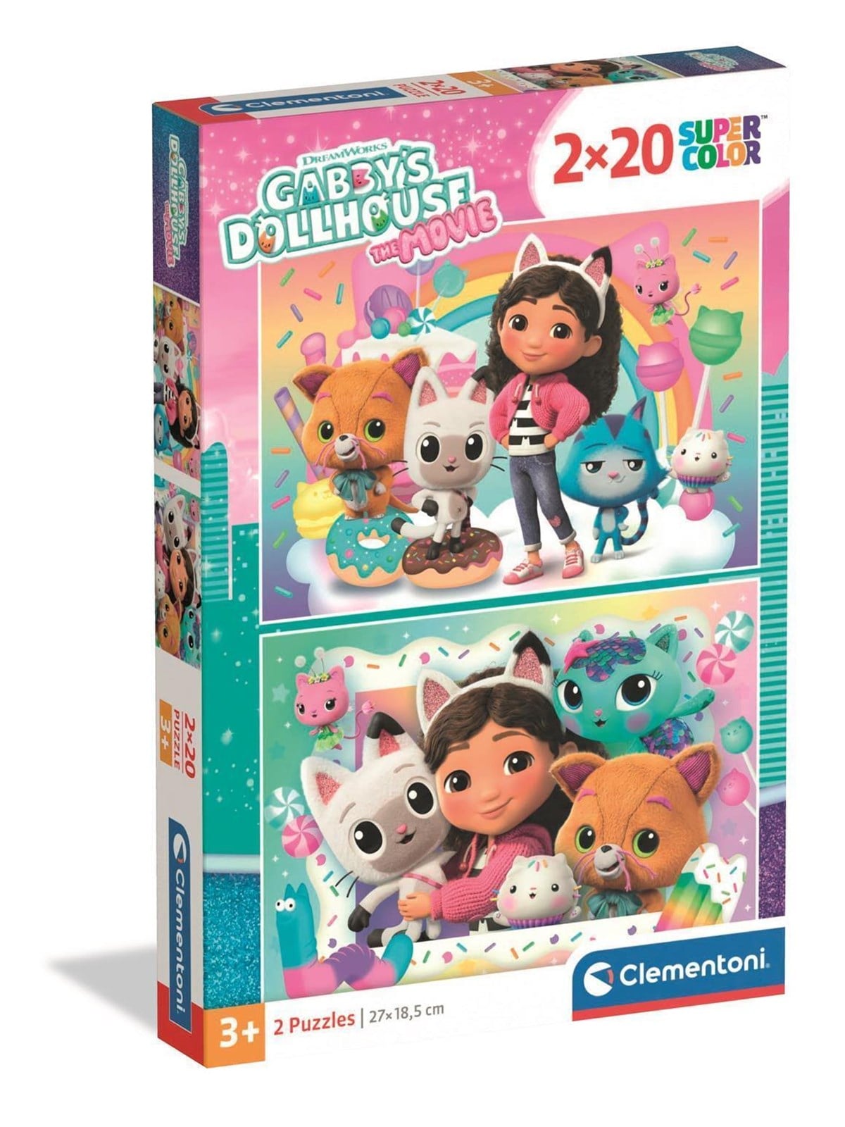 Clementoni Puzzle Gabby'S Dollhouse 2026 2x20 pieces 2D Puzzles