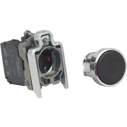 Schneider Electric XB4BACUST02 Drucktaster, Harmony XB4, Metall, 22mm, kundenspezifisch via Konfigurator