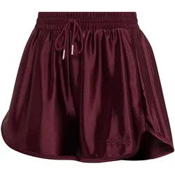 adidas Seasonal Essentials Satin Trainingsshorts Damen KS7930 - maroon XXS
