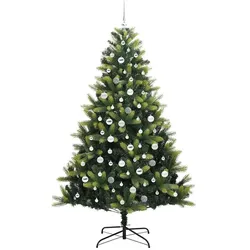 vidaXL, Weihnachtsbaum, Künstliche Weihnachtsbäume (210 cm)