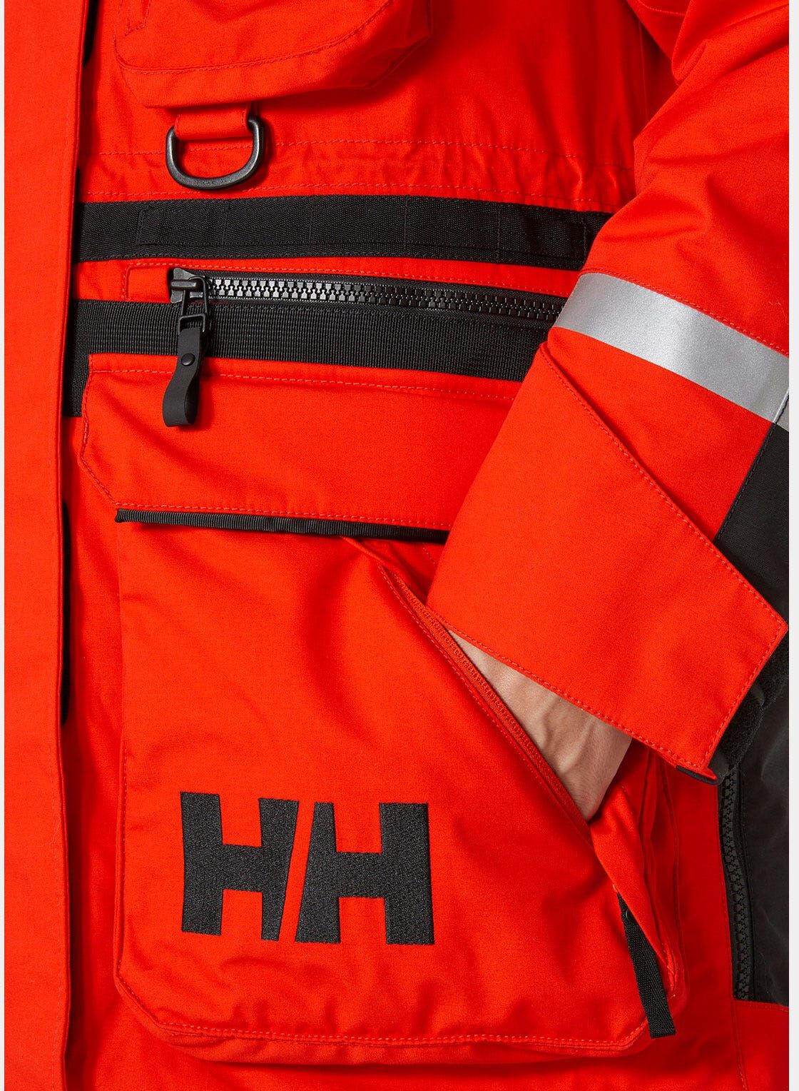 Helly Hansen Women's Arctic Patrol Modular Parka 2.0 - Yellow/Green - L