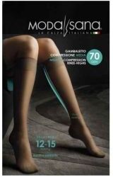 GLORIA MED SpA Modasana Gambaletto 70 Den Taglia 2 Colore Nero 1 Pezzo