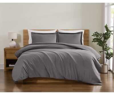 Truly Soft Everyday Solid 3 Piece Duvet Cover Set