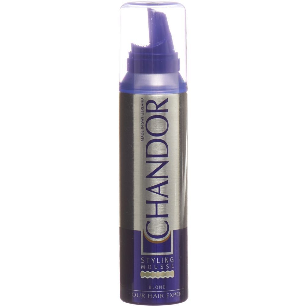 Chandor Colour Styling Mousse Blond 150 ml Schaum