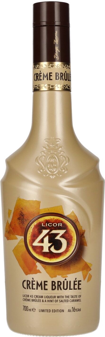 Licor 43 CRÈME BRÛLÉE Limited Edition 16% Vol. 0,7l