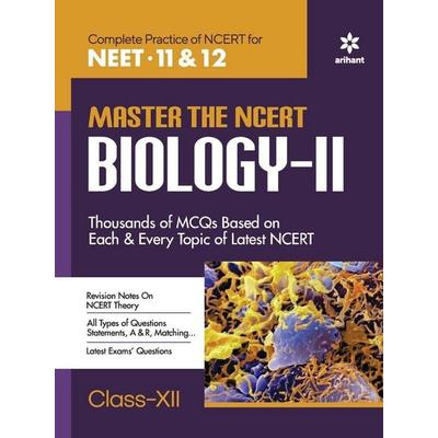 Master The NCERT for NEET Biology - Vol.2, Taschenbuch von Sanjay Sharma,Sanubai,Kavita Thareja, Arihant Publication India Limited, 978-93-261-9286-6