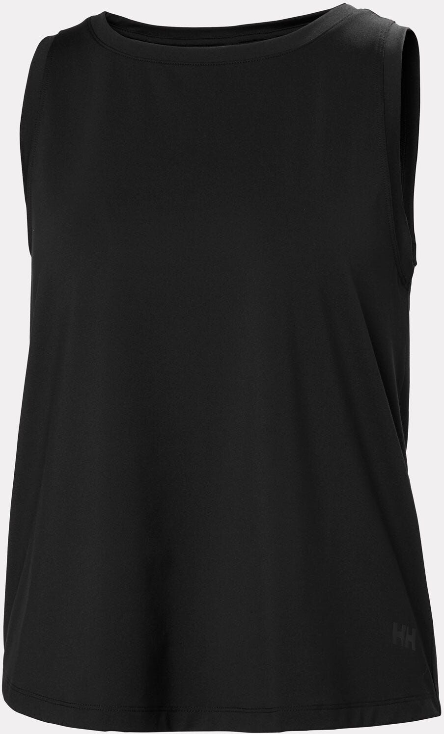 Helly Hansen Women’s Tech Split Back Tank 2.0 - Black/Ebony - L